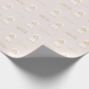 Recherche de baptême papier cadeau Croix d'or