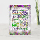 Recherche de ecrevisse vœux cartes Mardi gras