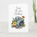 Recherche de vintage anniversaire cartes Caméra