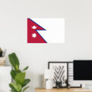 Recherche de drapeau du népal posters Kathmandu