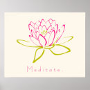 Recherche de fleur lotus rose posters Water