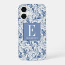 Recherche de toile iphone coques Bleu blanc