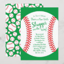 Recherche de little slugger baby shower invitations Sports