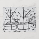 Recherche de dessin de voilier cartes postales Port