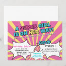 Recherche de superman invitations Fille