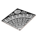 Recherche de diamant noir carreaux Noir et blanc
