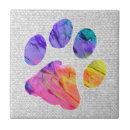 Recherche de pattes de chat carreaux Empreinte de patte