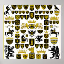 Recherche de lion héraldique posters Royal