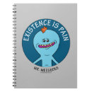 Recherche de douleur carnets Rick et morty