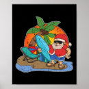 Recherche de ananas drôle posters Noël en été