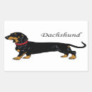 Recherche de chien teckel autocollants Animal familier