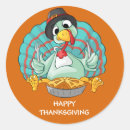 Recherche de thanksgiving drôle autocollants Orange
