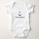 Recherche de nautical bébé vêtements Ancre