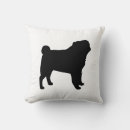 Recherche de carlin noir coussins Dog