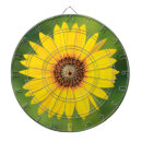 Recherche de tournesols jaunes jeux de fléchettes Vert