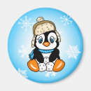 Recherche de boule de neige magnets Pingouin