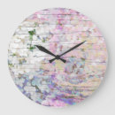 Recherche de vintage floral horloges Rustique