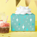 Recherche de rétro motif atomique papier cadeau Années 50