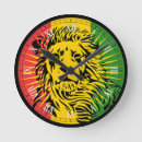 Recherche de drapeau de rasta horloges Reggae