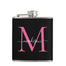 Recherche de monogramme flasques Minimaliste