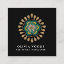 Recherche de conscience cartes visite Mandala