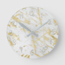 Recherche de marbre blanc horloges Chic