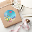 Recherche de calmar autocollants Océan