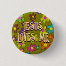 Recherche de jésus vous aime badges Chrétien