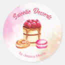 Recherche de chef autocollants Dessert