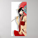 Recherche de le geisha posters Cool