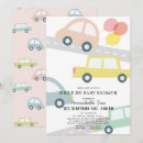 Recherche de parade baby shower invitations Voiture