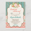 Recherche de fille douche invitations Floral
