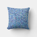 Recherche de motif répétitif coussins Bleu
