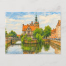 Recherche de dessin médiéval cartes postales Architecture