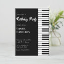 Recherche de piano invitations Moderne