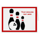 Recherche de bowling vœux cartes Personnalisation