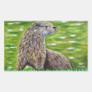 Recherche de rivière loutre autocollants Loutres
