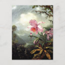 Recherche de peinture orchidée cartes invitations Martin johnson heade