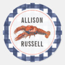 Recherche de homard rouge autocollants Plage