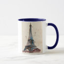 Recherche de vintage paris tasses Aquarelle