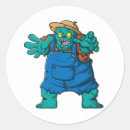 Recherche de halloween humoristique autocollants Monstre