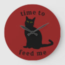 Recherche de grand chat horloges Pour eux