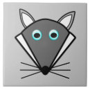 Recherche de dessin loup carreaux Gris
