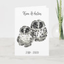 Recherche de oiseau noir et blanc vœux cartes Pour eux