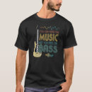 Recherche de bass player tshirts Joueur