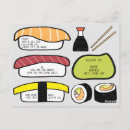 Recherche de sushi cartes postales Saumon