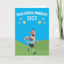 Recherche de forme physique vœux cartes Marathon