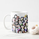 Recherche de pingouin humoristique tasses Dessin