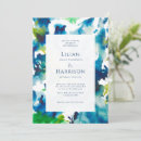 Recherche de nature mariage invitations Bleu