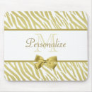 Recherche de blanc or tapis souris Monogrammé